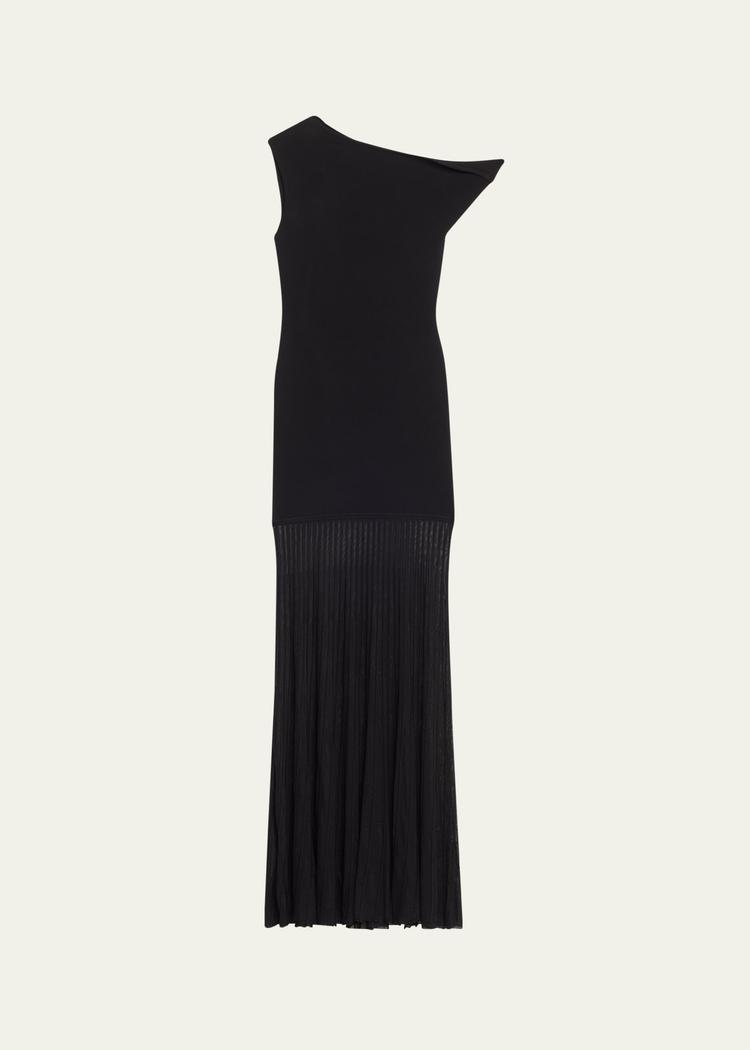 indigo twist dress