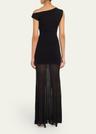 indigo twist dress