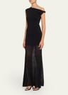 indigo twist dress