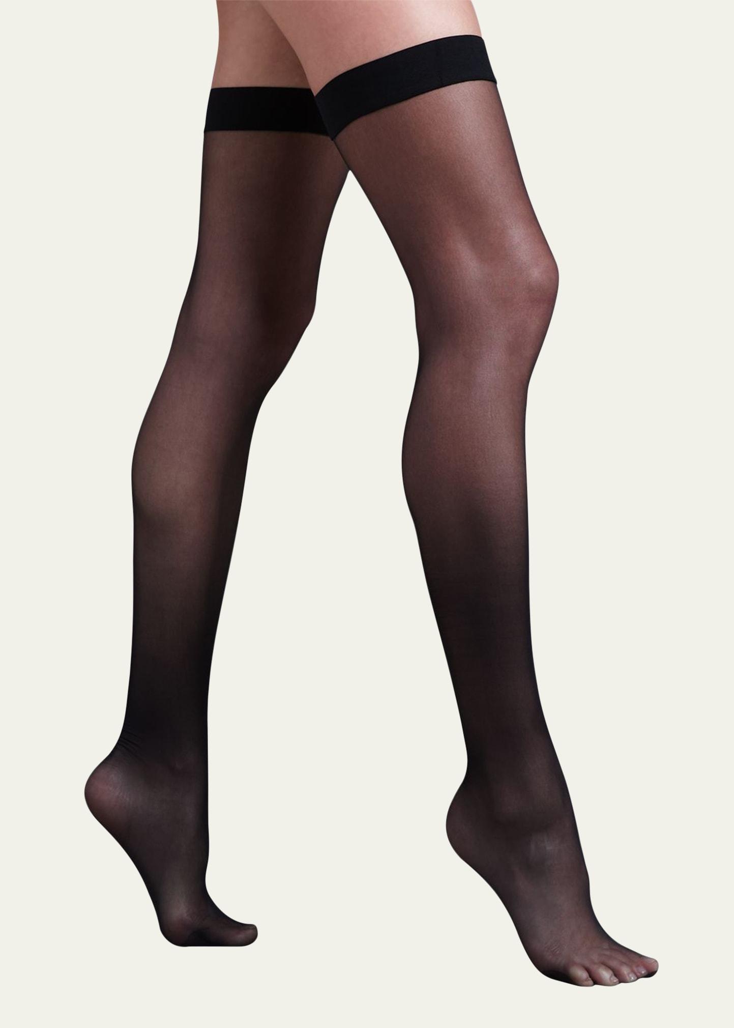 individual 10 sheer thigh-high stay-ups