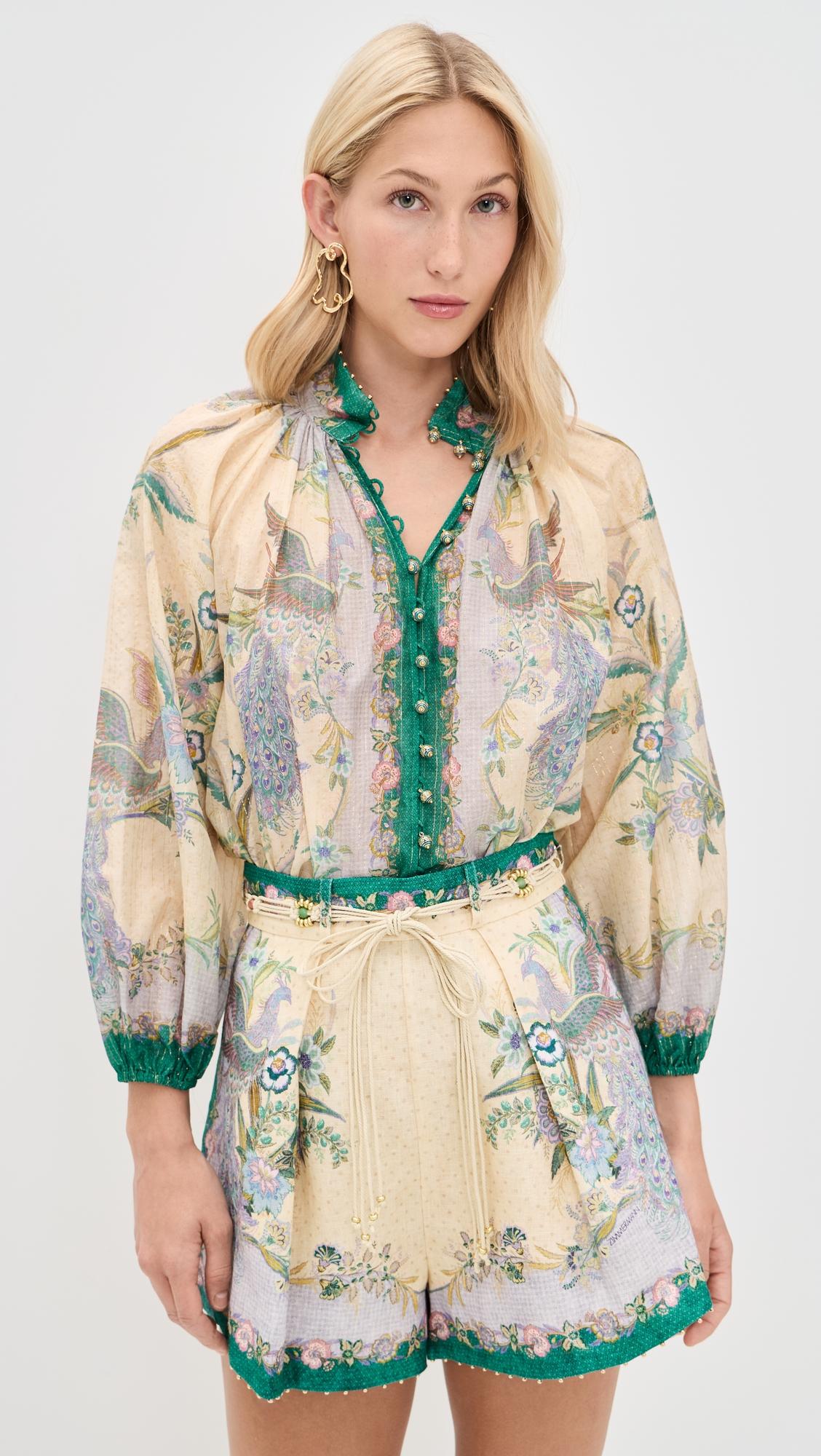 indra billow blouse