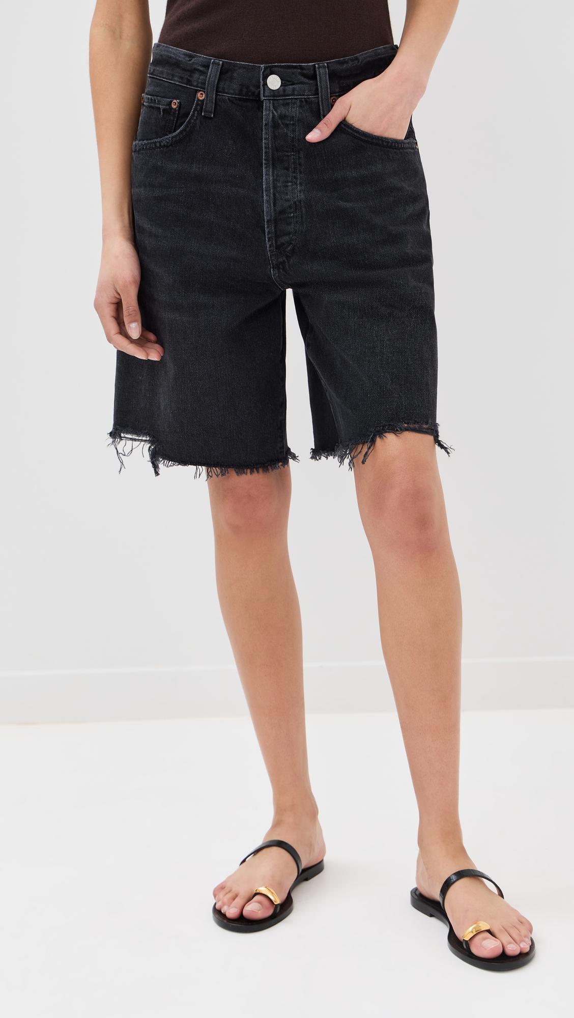 indra jean shorts: hip slung baggy