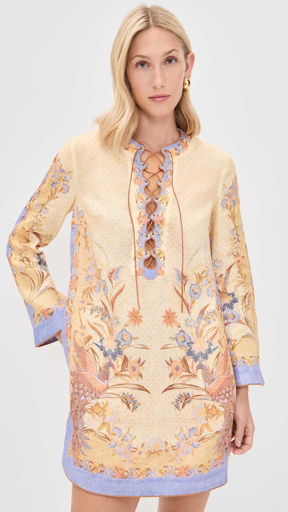 indra tunic mini dress