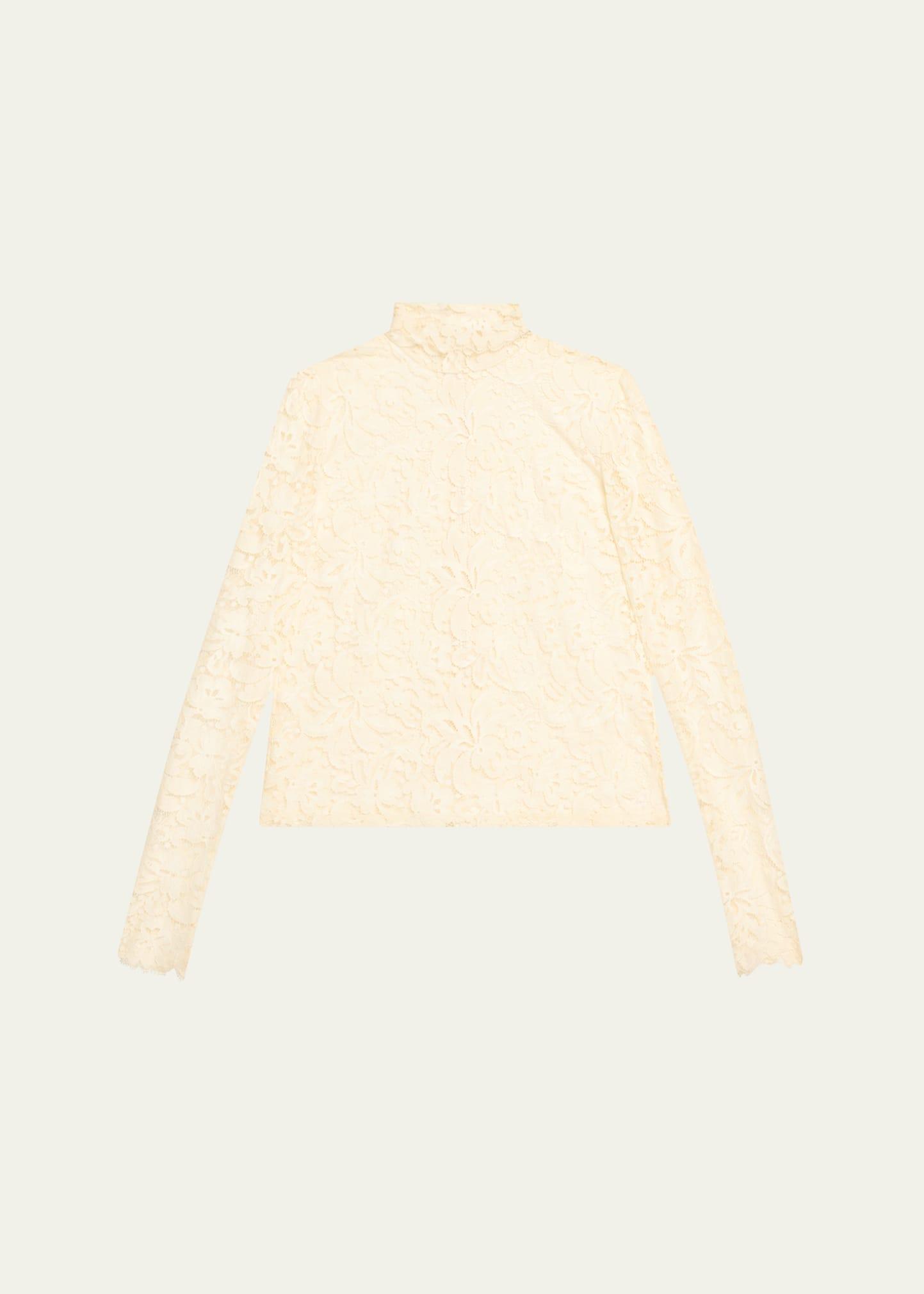 indy lace turtleneck top