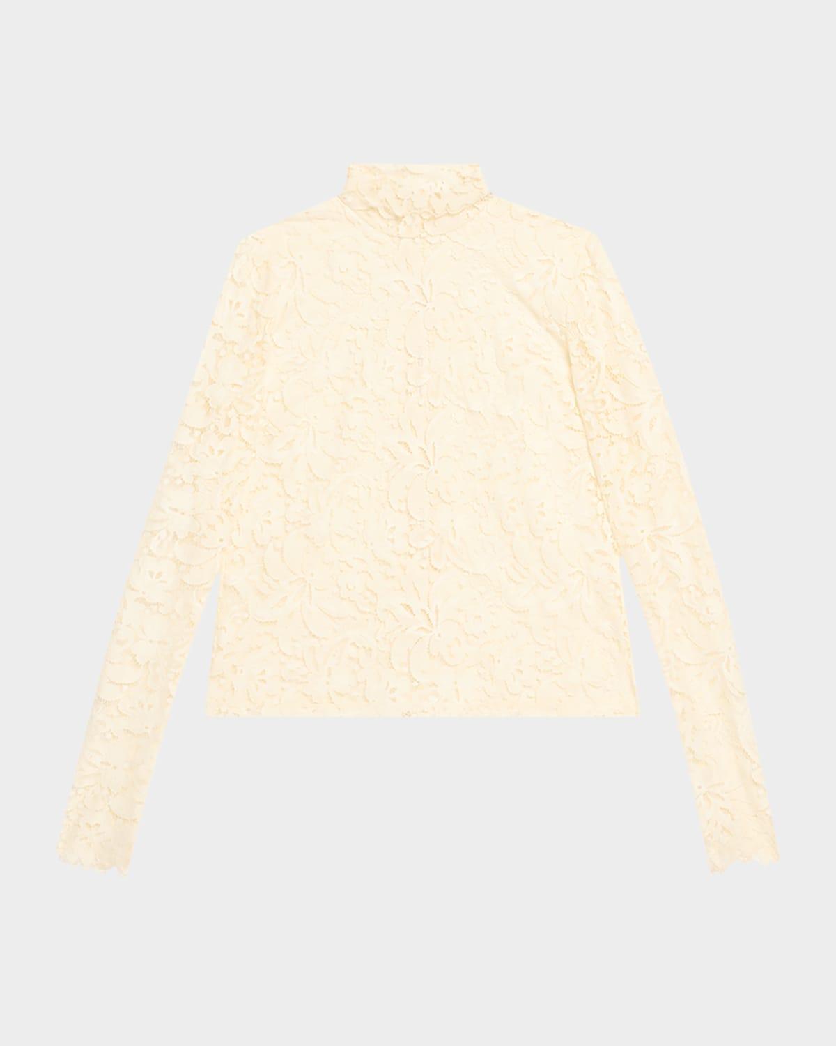 indy lace turtleneck top