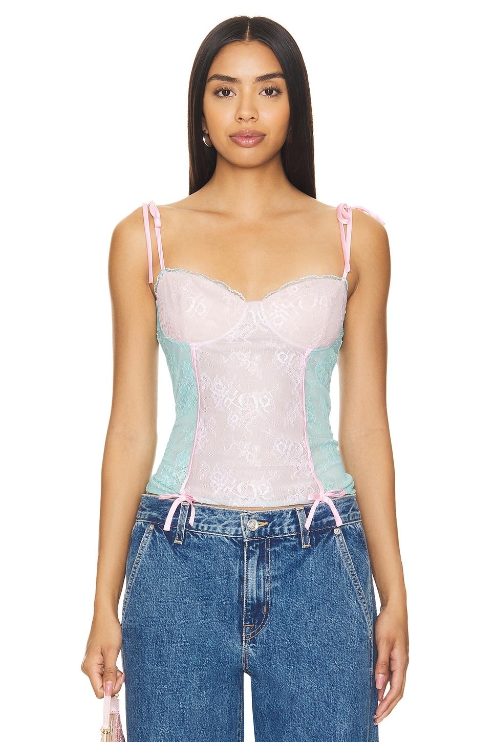 ines bustier top