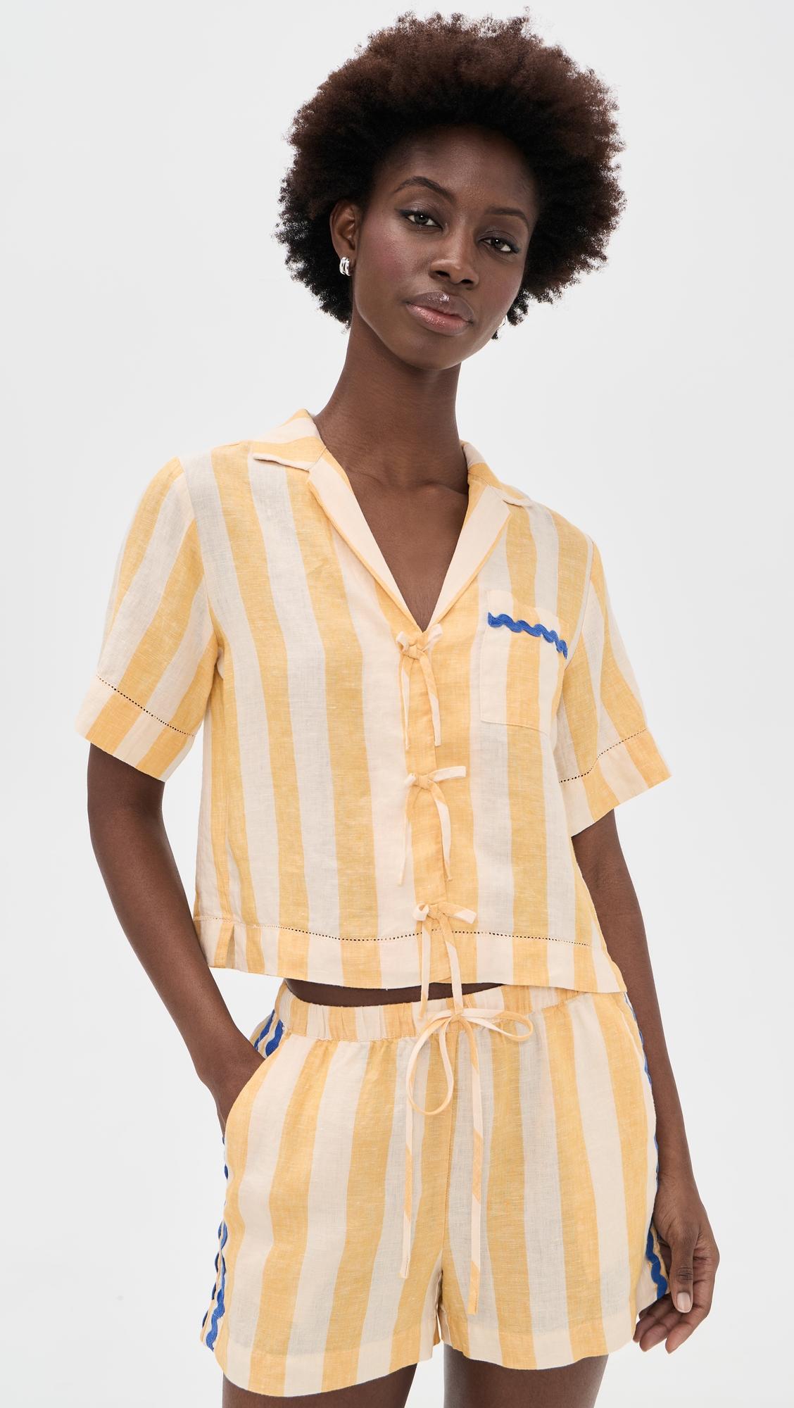 inez faro stripe shirt