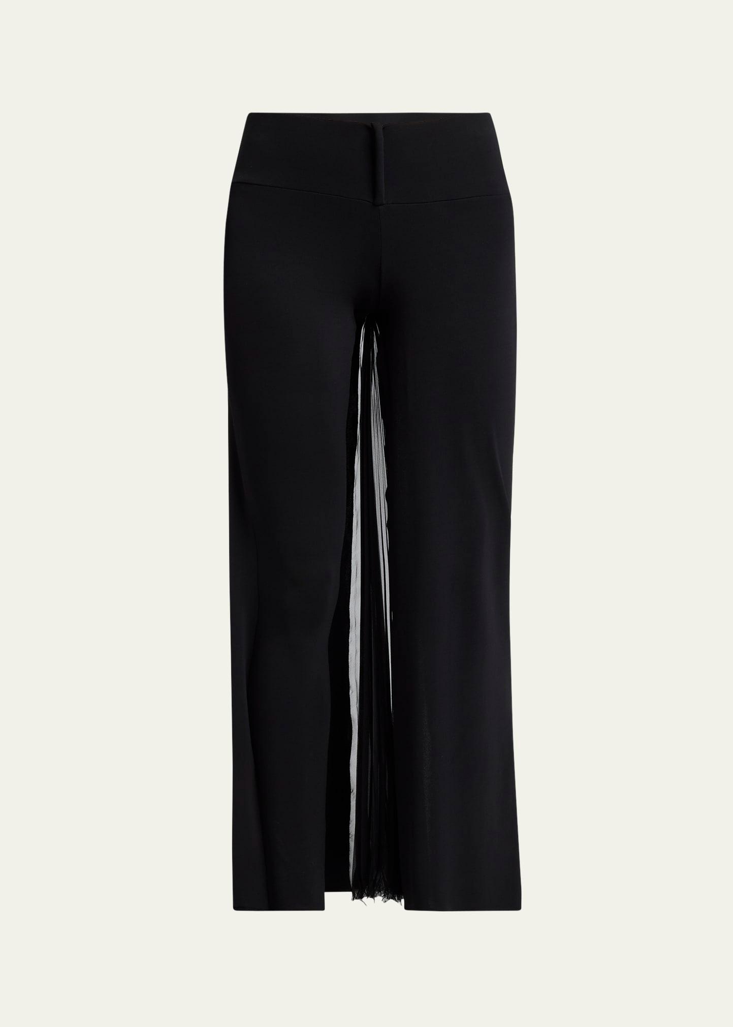 infinity pleats jersey pants