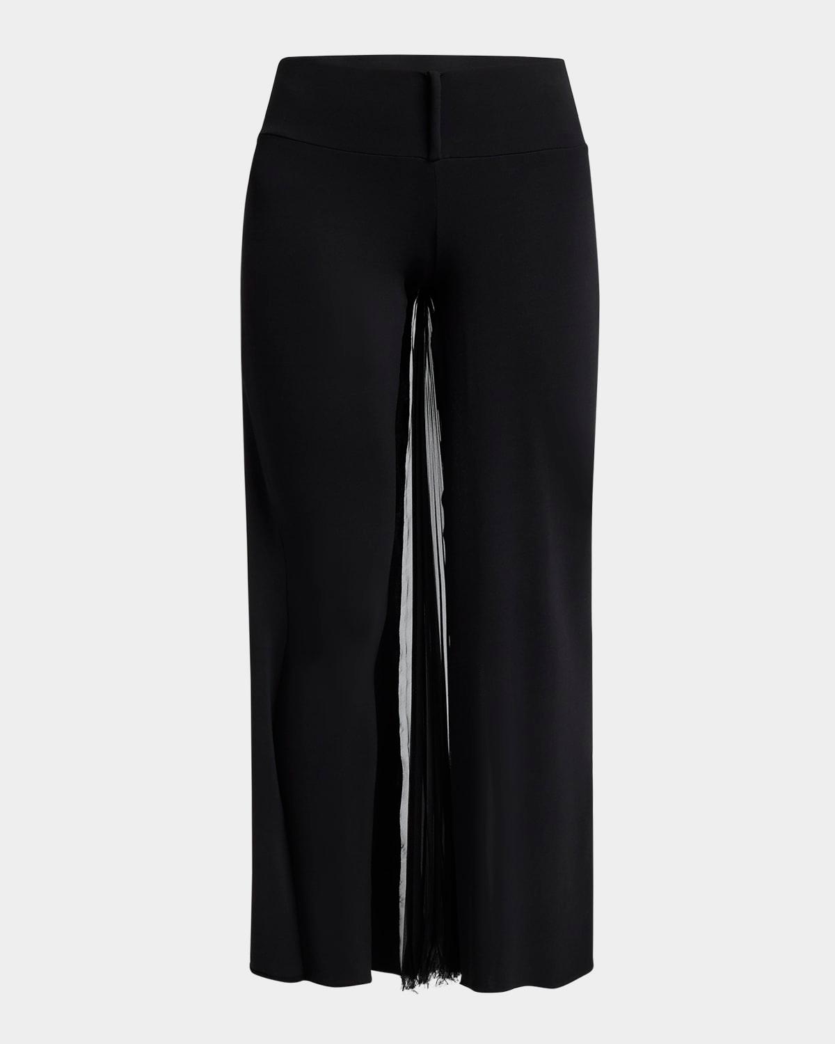 infinity pleats jersey pants