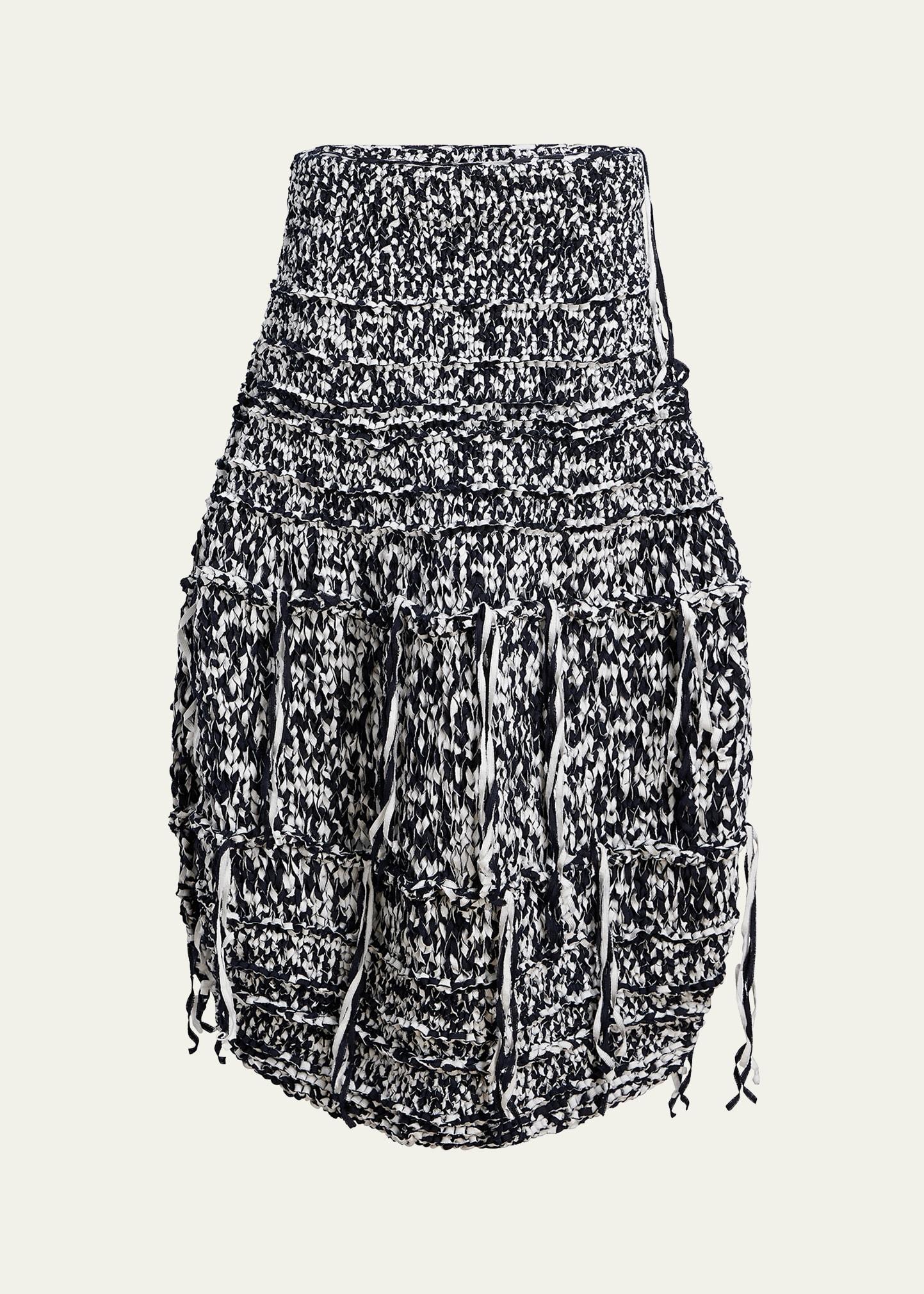 inna knit cotton-blend maxi skirt