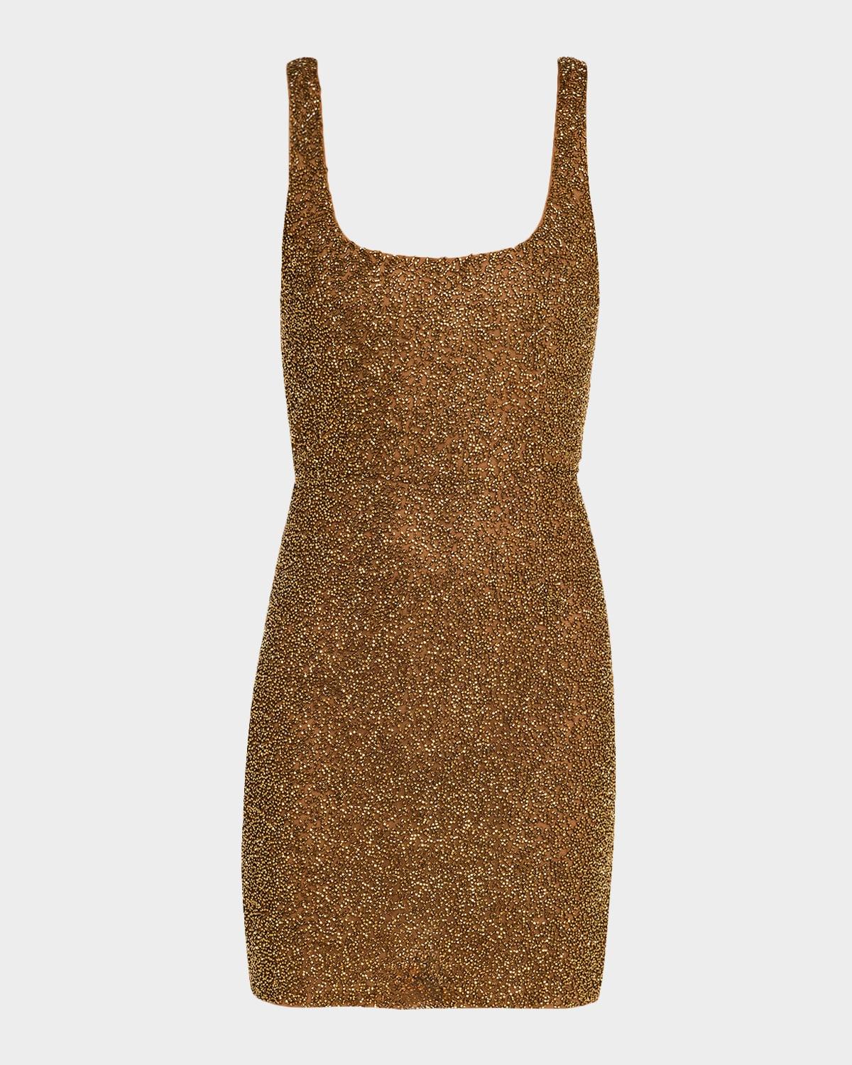inori beaded mini dress
