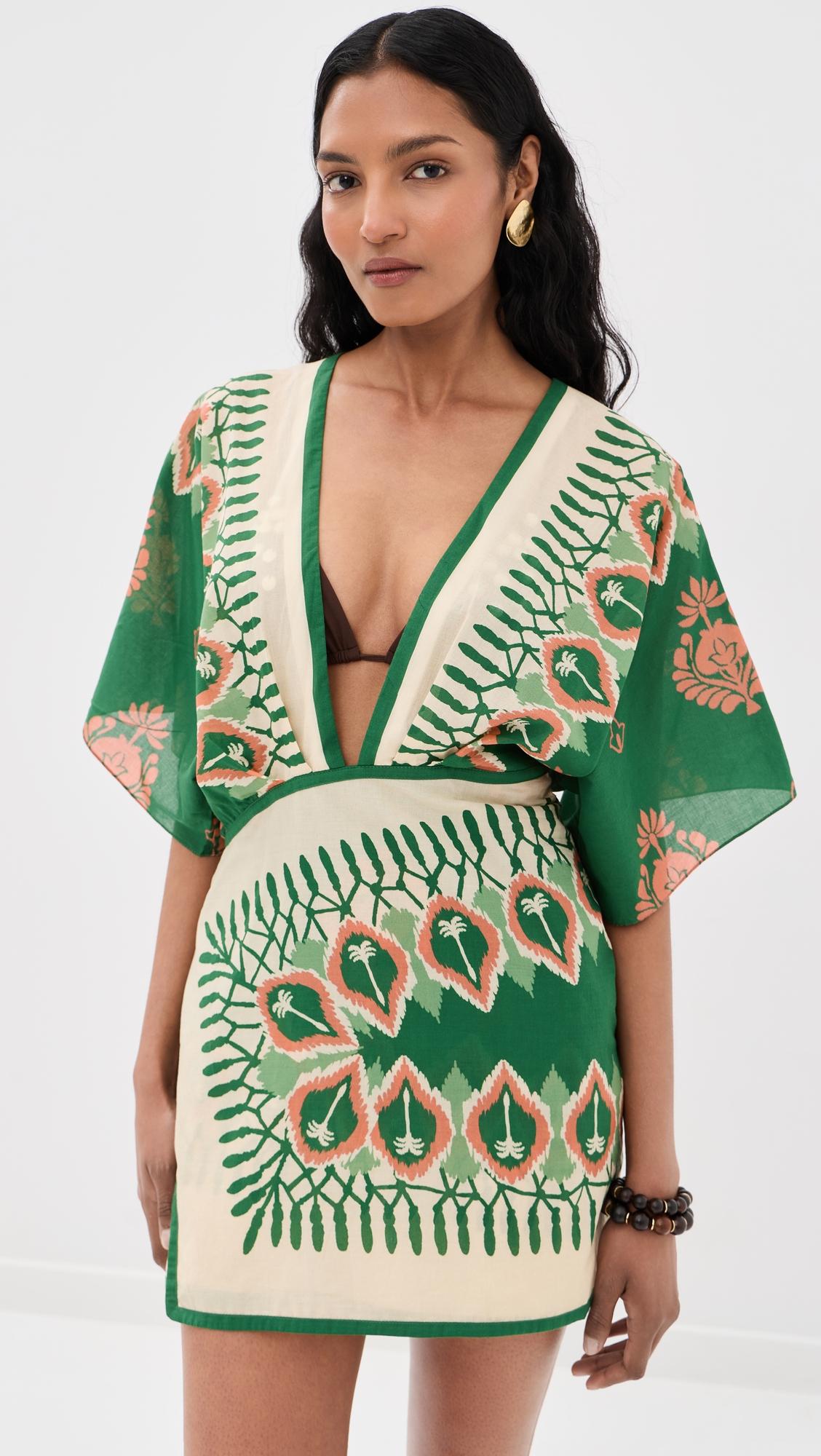 inundada de color mini dress