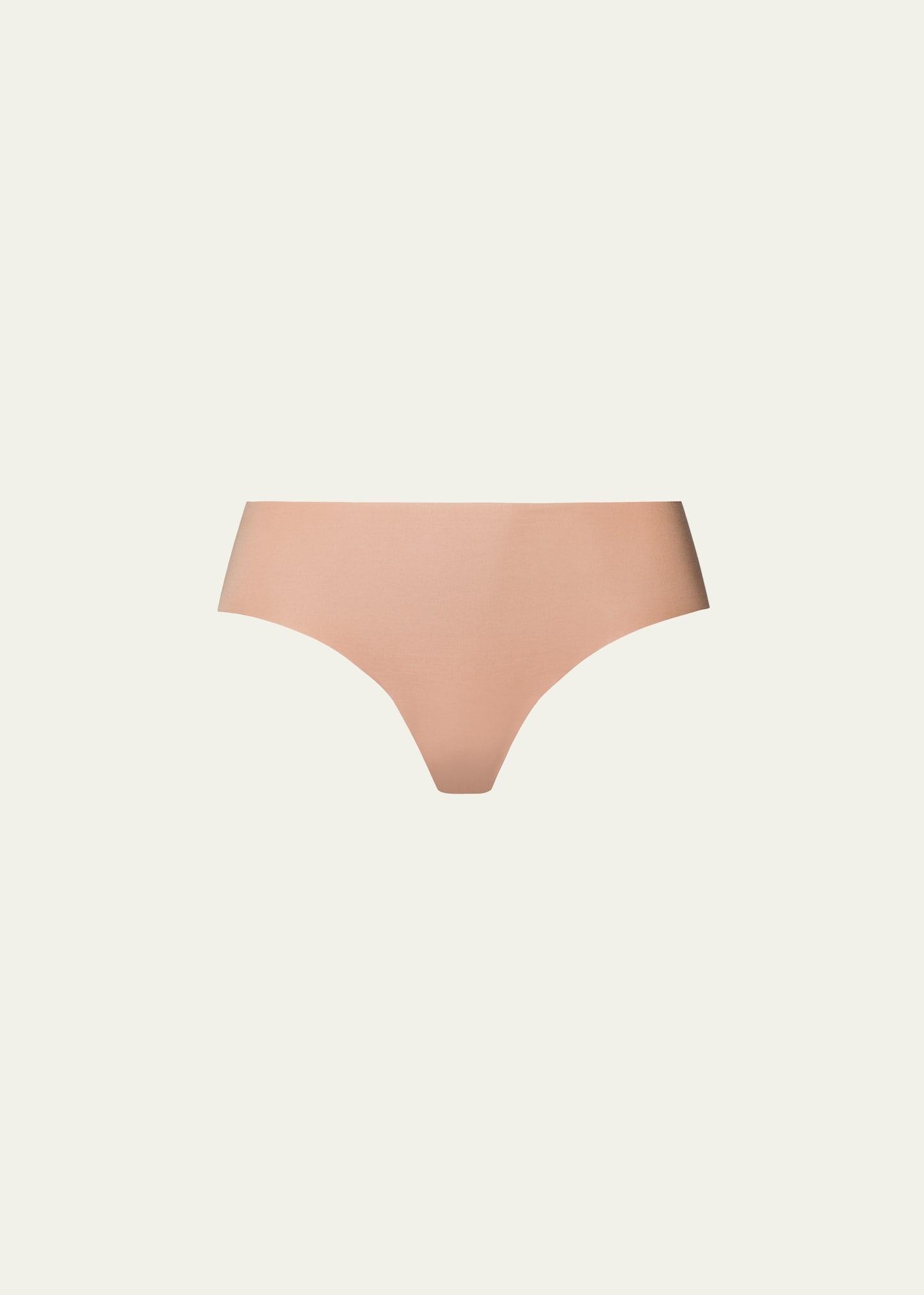 invisible cotton high-cut briefs