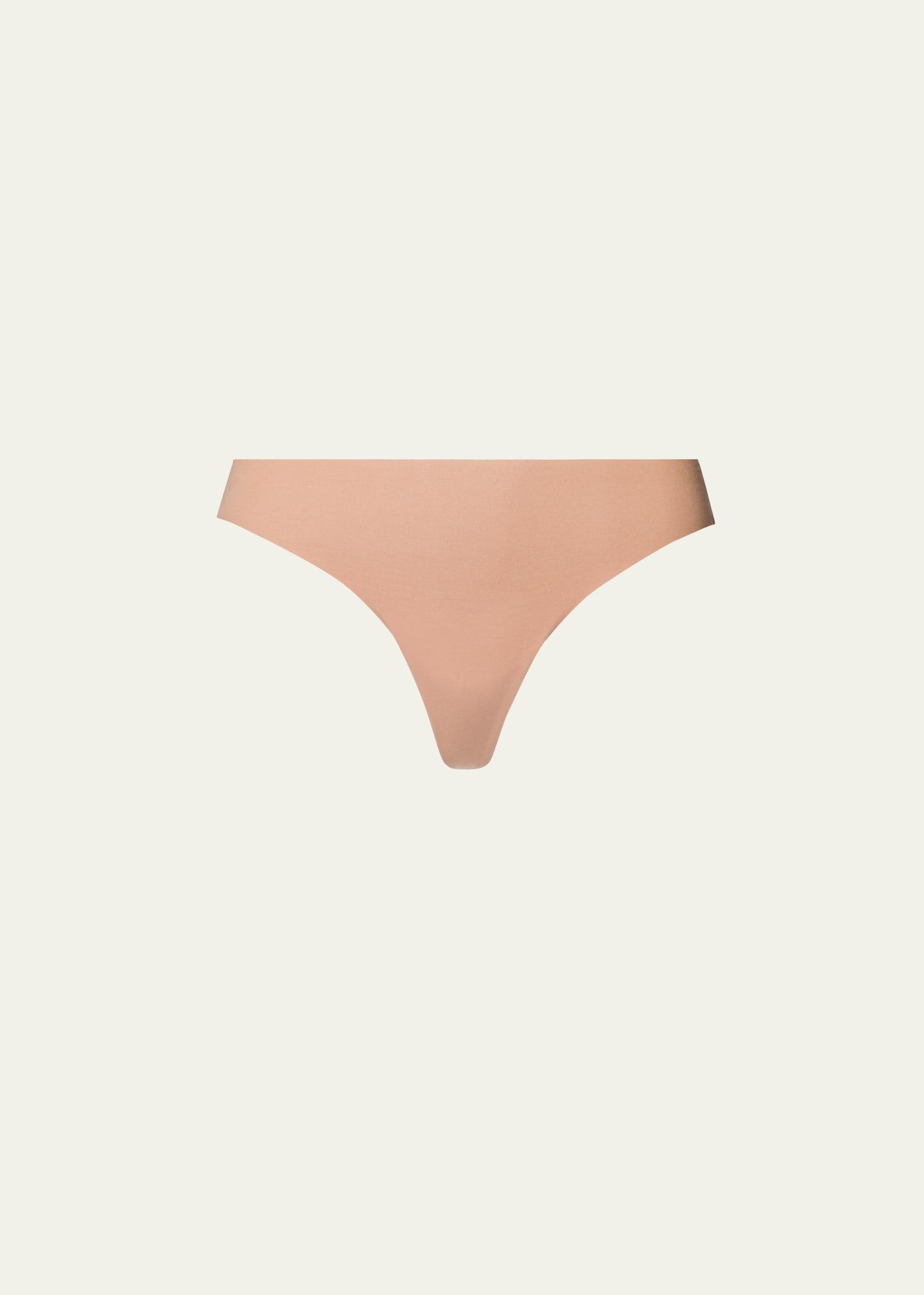 invisible cotton low-rise thong