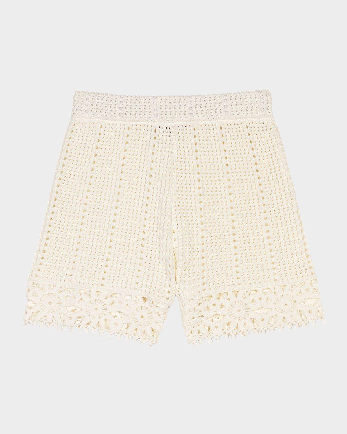 iomyna crochet shorts