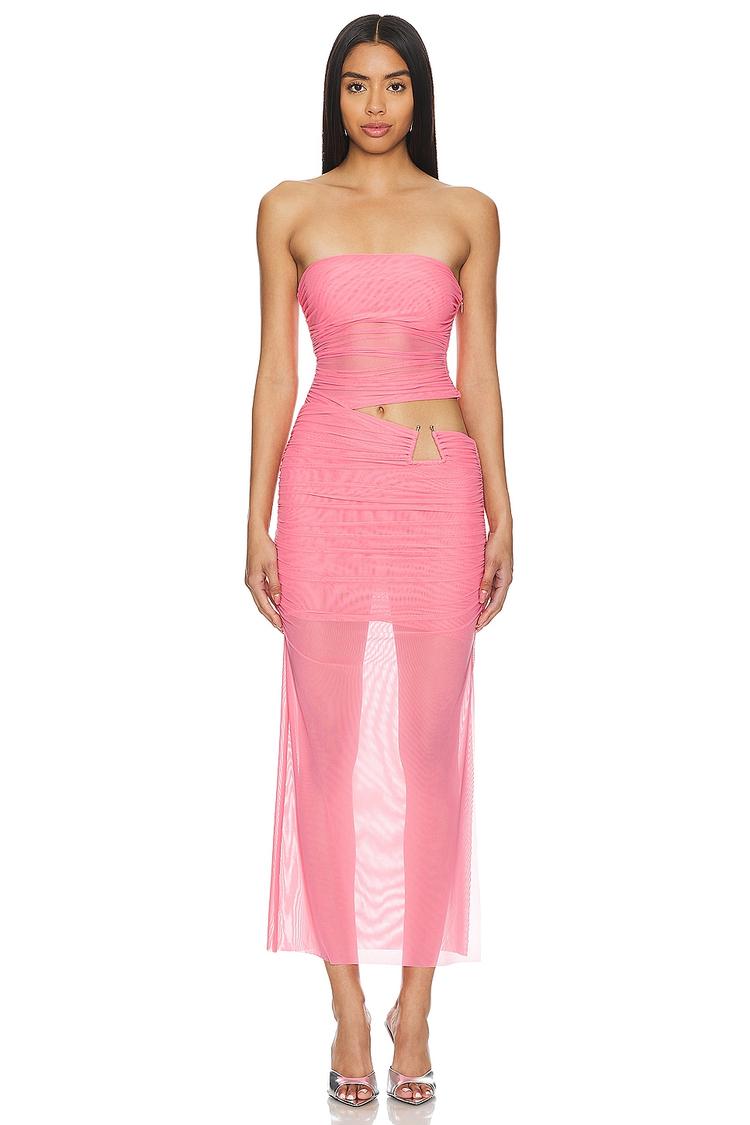 iona strapless dress
