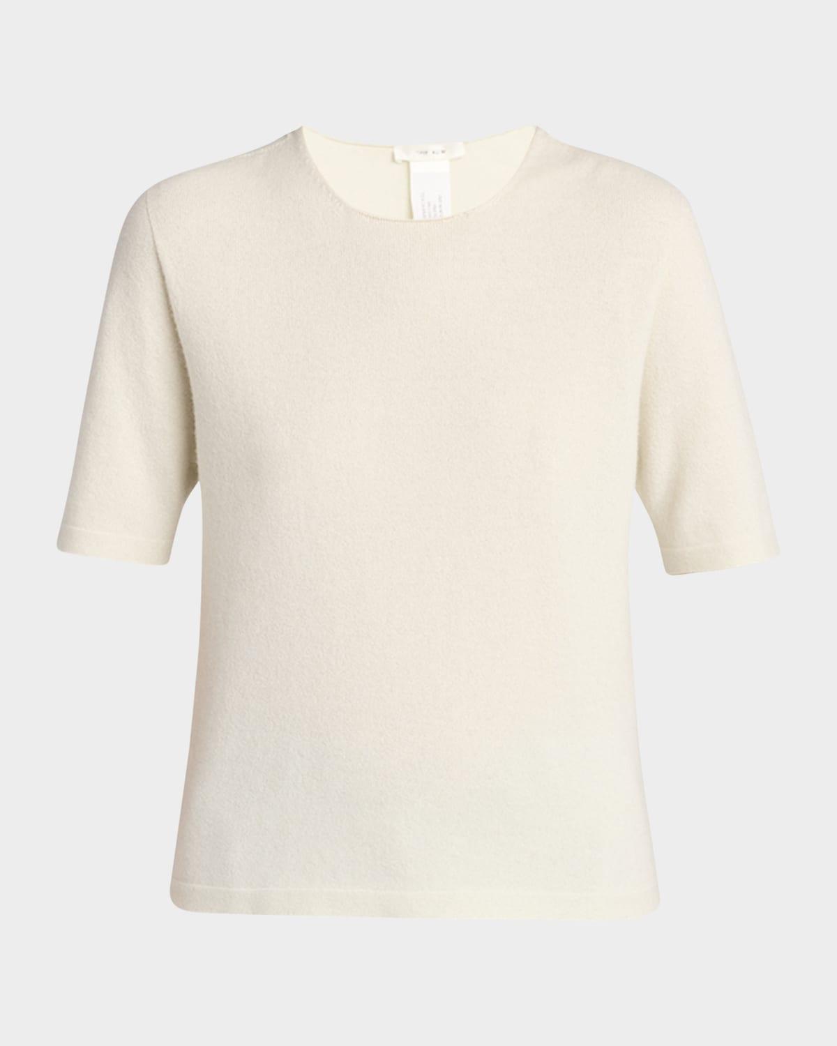 ipar short sleeve cashmere top