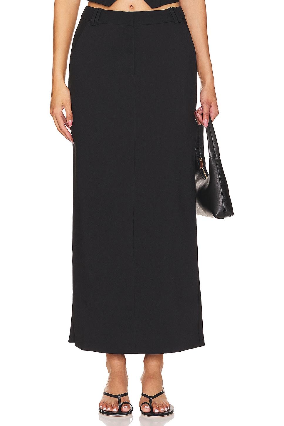 irena side split maxi skirt