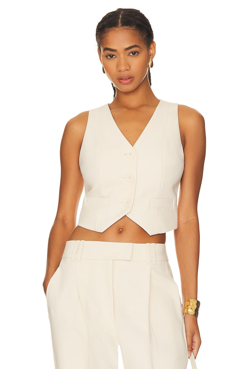 irena tailored fitted vest