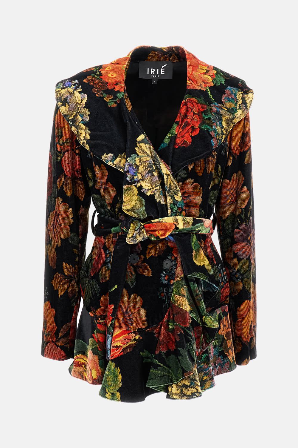 irié floral blazer