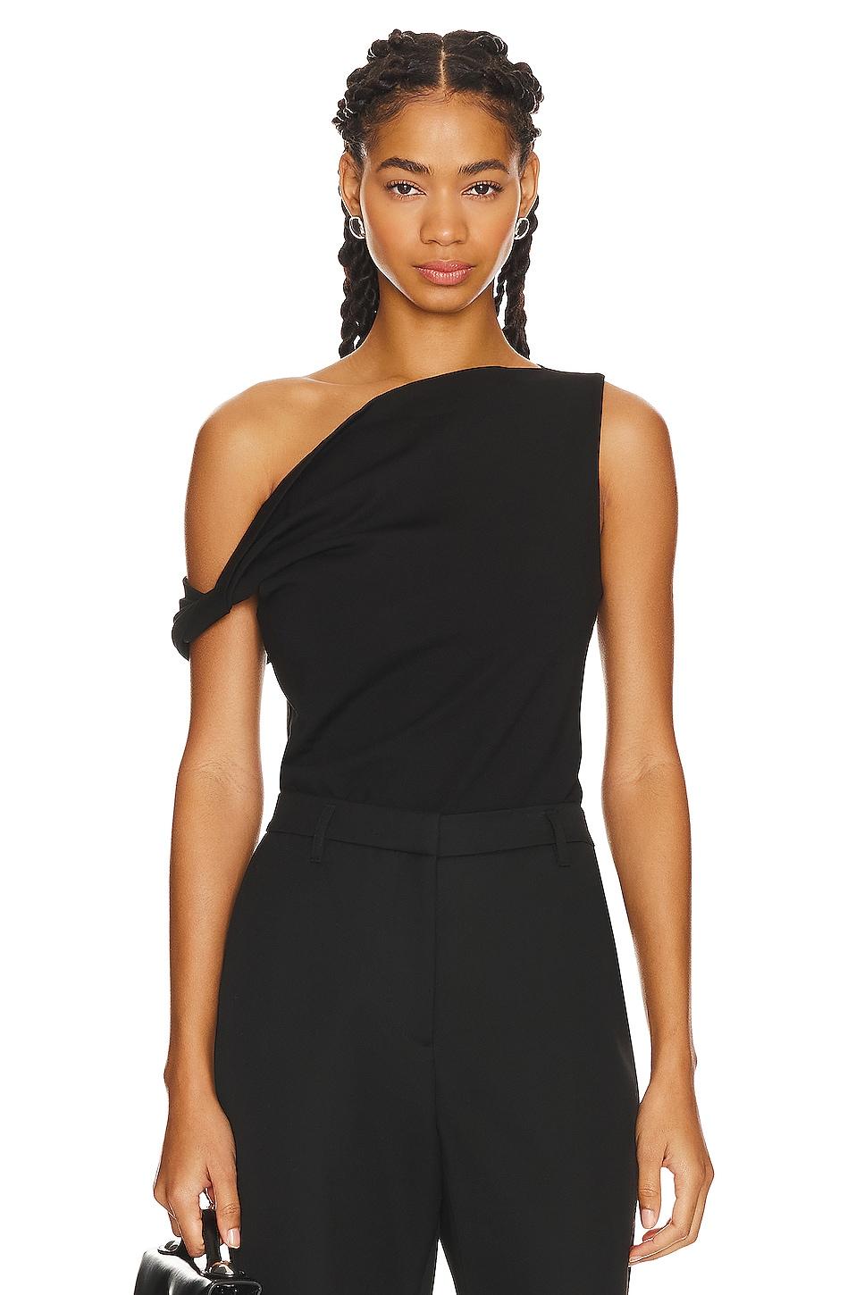 irina one shoulder top