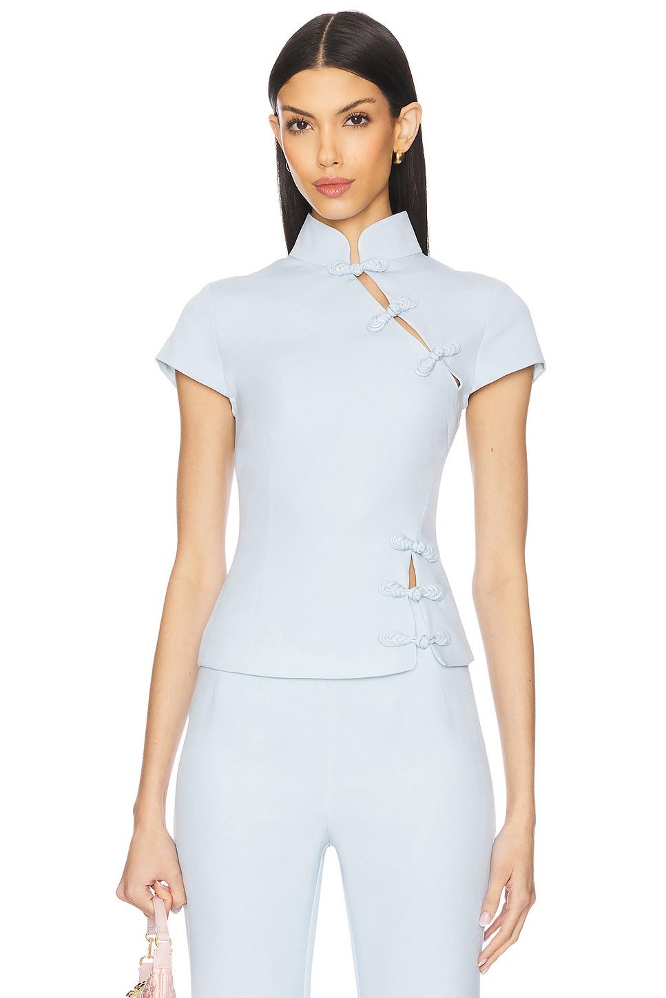 iris crepe top