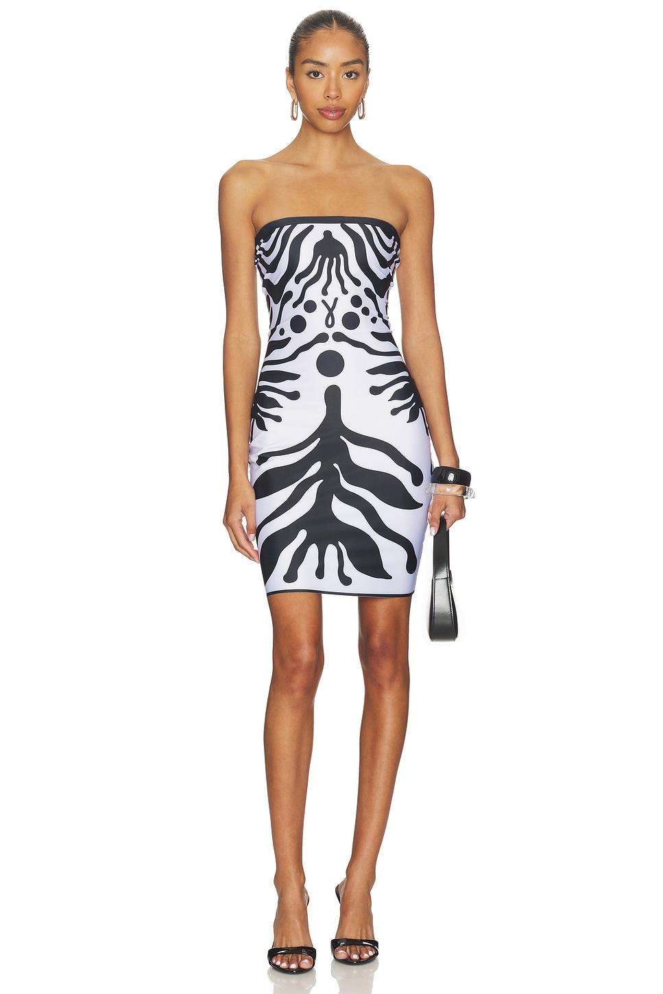 iris lycra mini dress