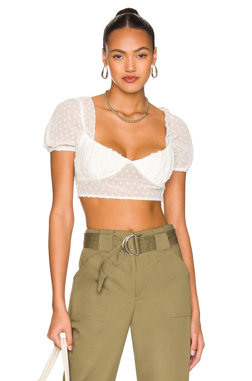 iris puff sleeve top