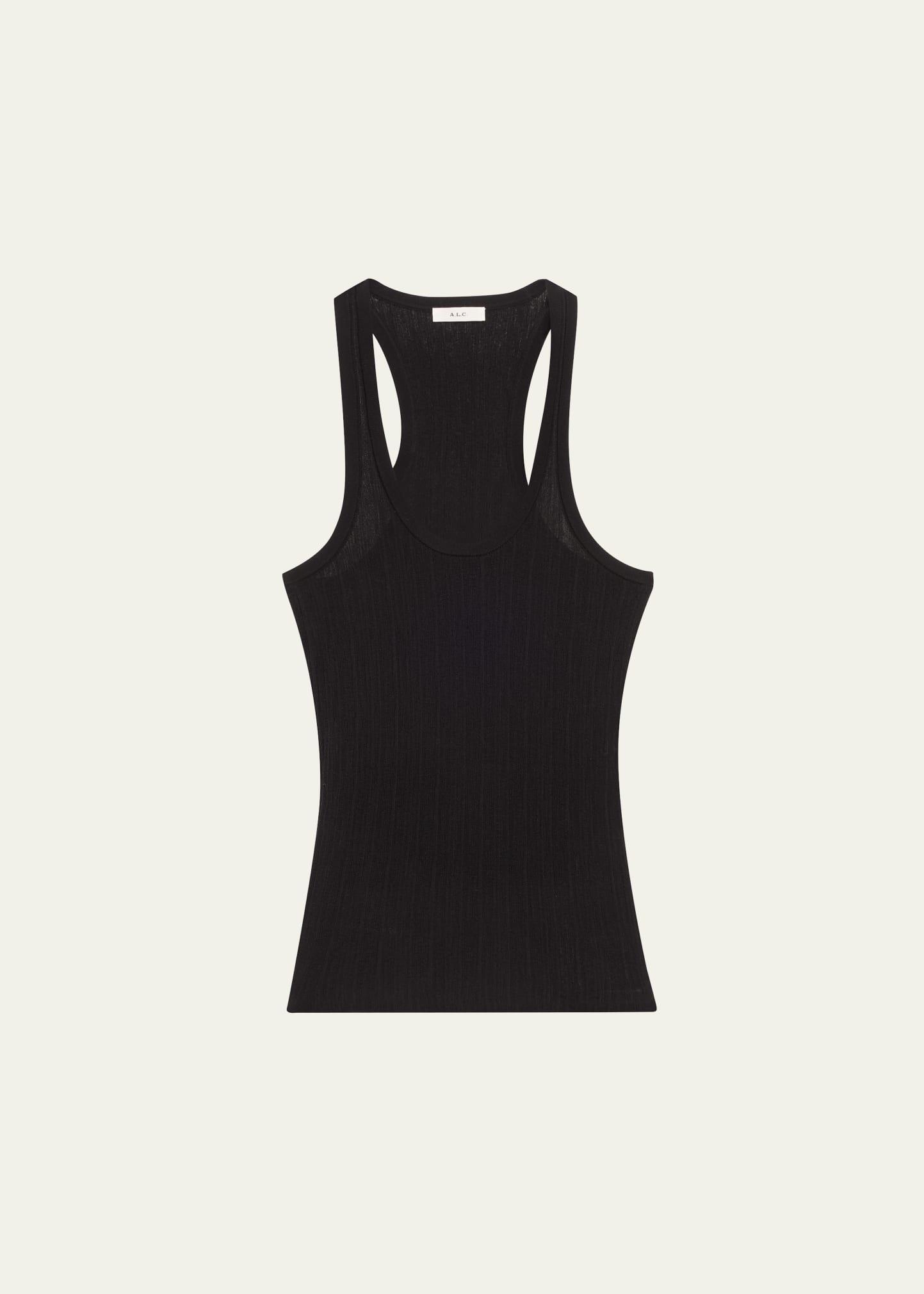 iris racerback tank top