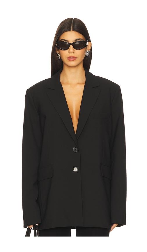 iro alapi blazer in black.