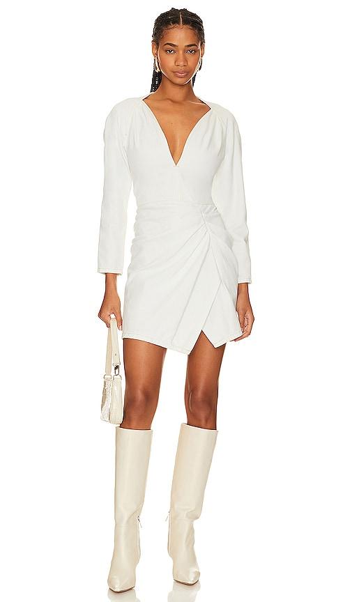 iro cafarelli dress in white.