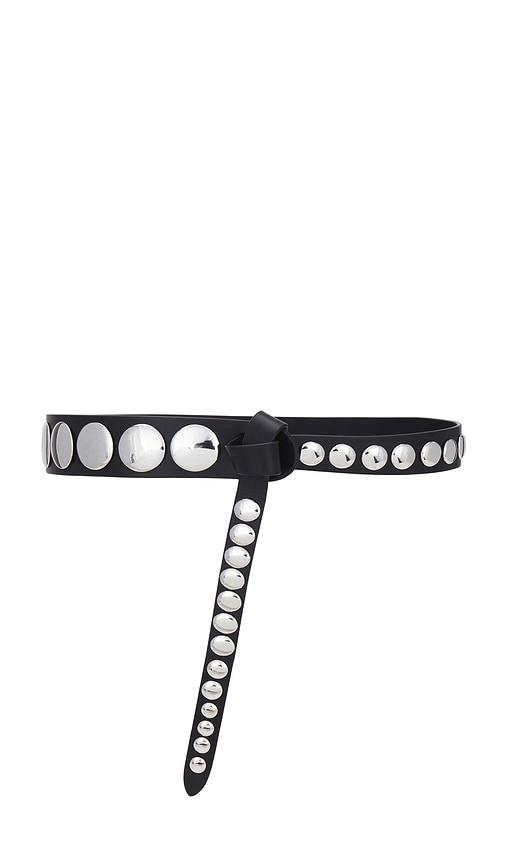 iro crescendo belt in black.