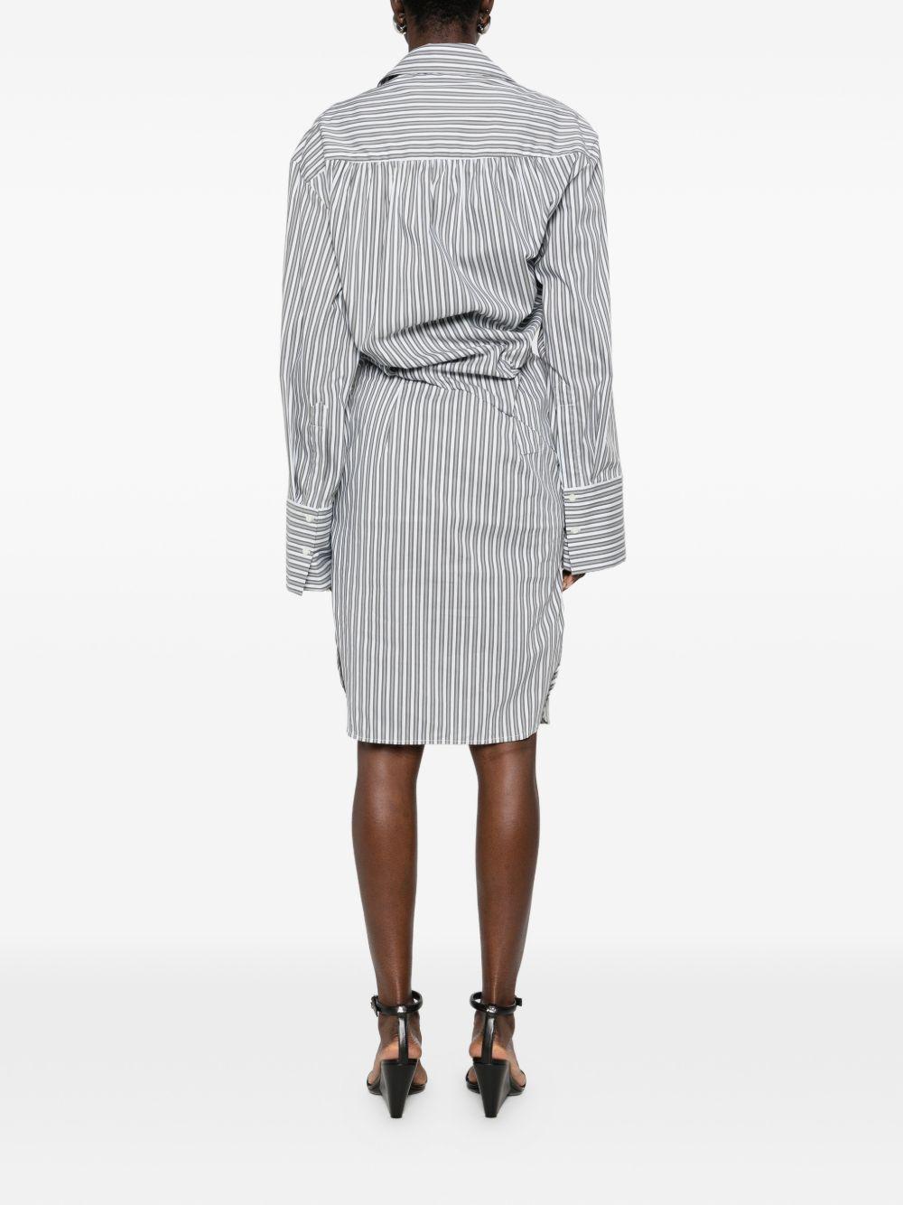 iro dresses clear blue outer: cotton - women