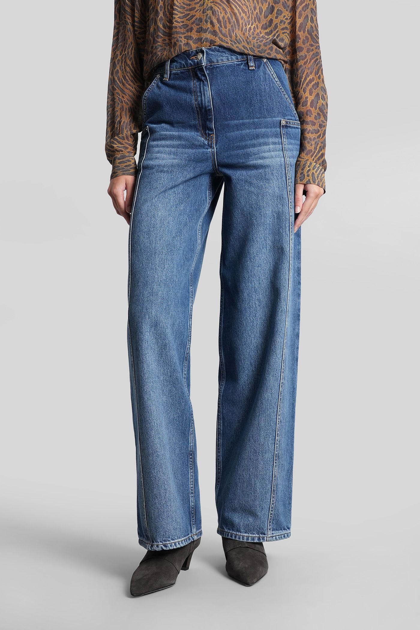 iro eimeo jeans in blue cotton