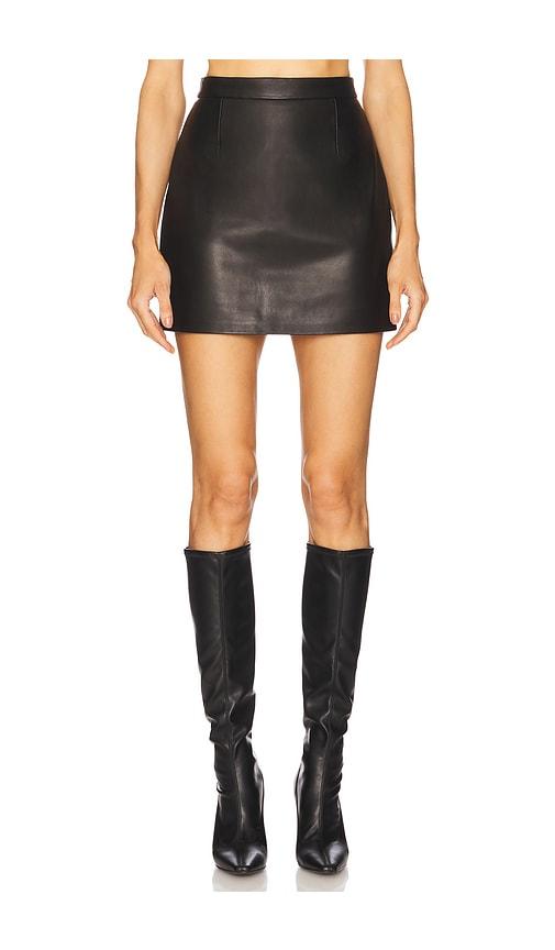 iro eliou skirt in black.