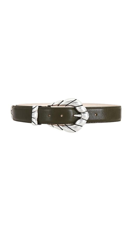 iro embella belt in green.