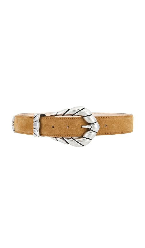 iro embella sd belt in brown.