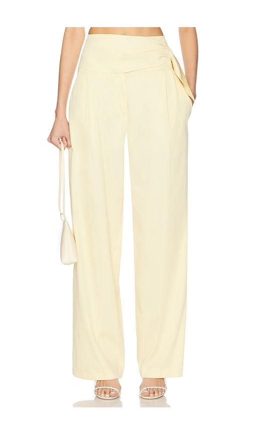 iro haicha pant in lemon.