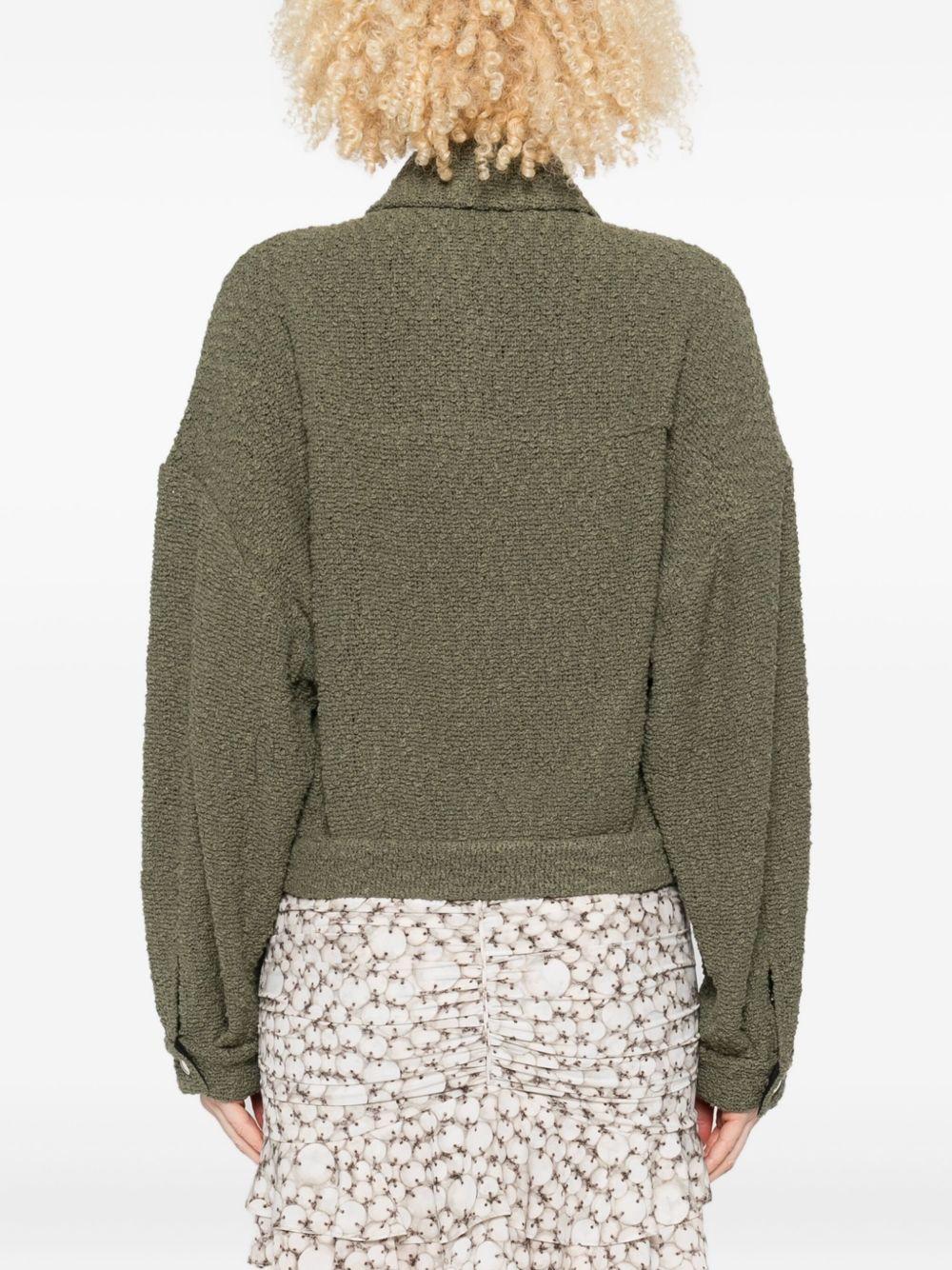 iro jackets green outer: cotton - women