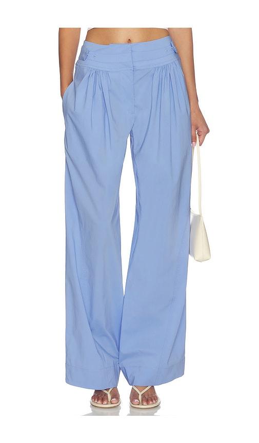 iro nadam pant in blue.