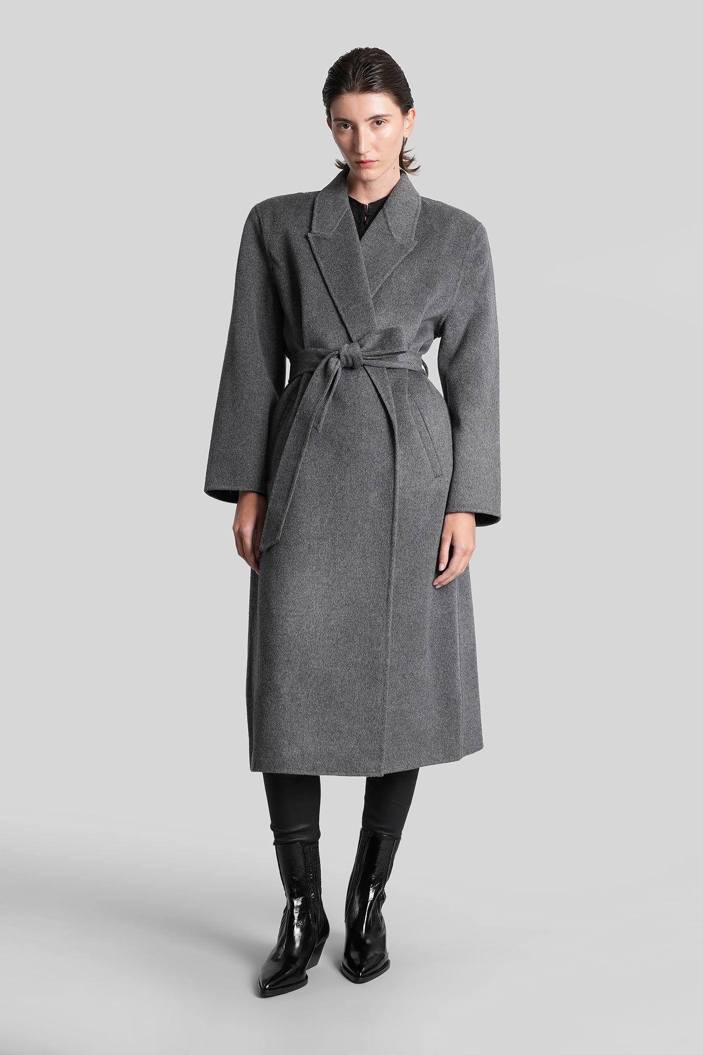 iro nallie in grey wool