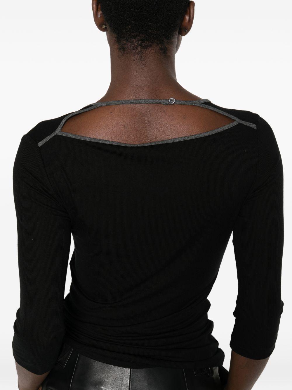 iro sweaters black lyocell - women