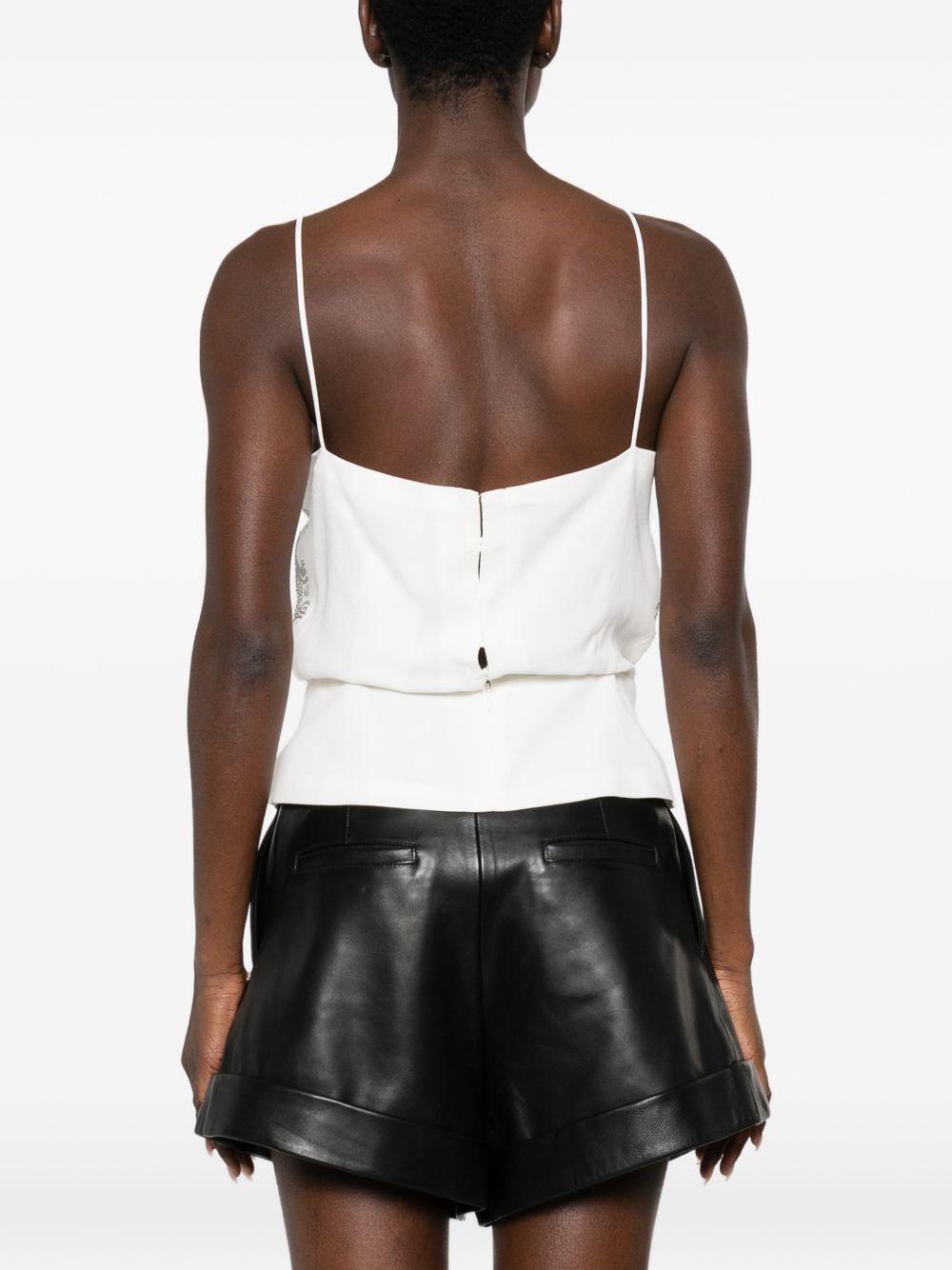 iro top white polyester - women