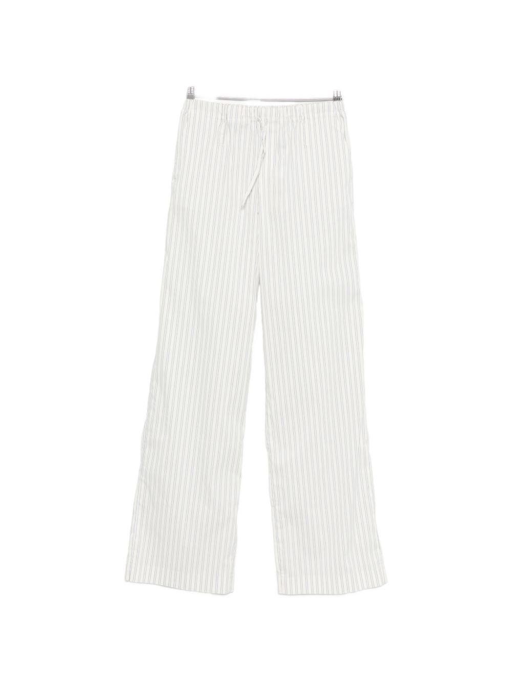 iro trousers beige coton polyamide elasthanne - women
