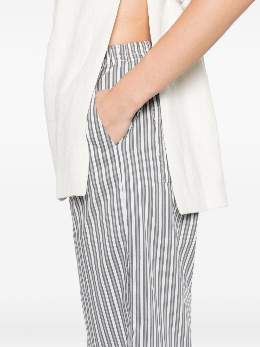 iro trousers clear blue coton polyamide elasthanne - women