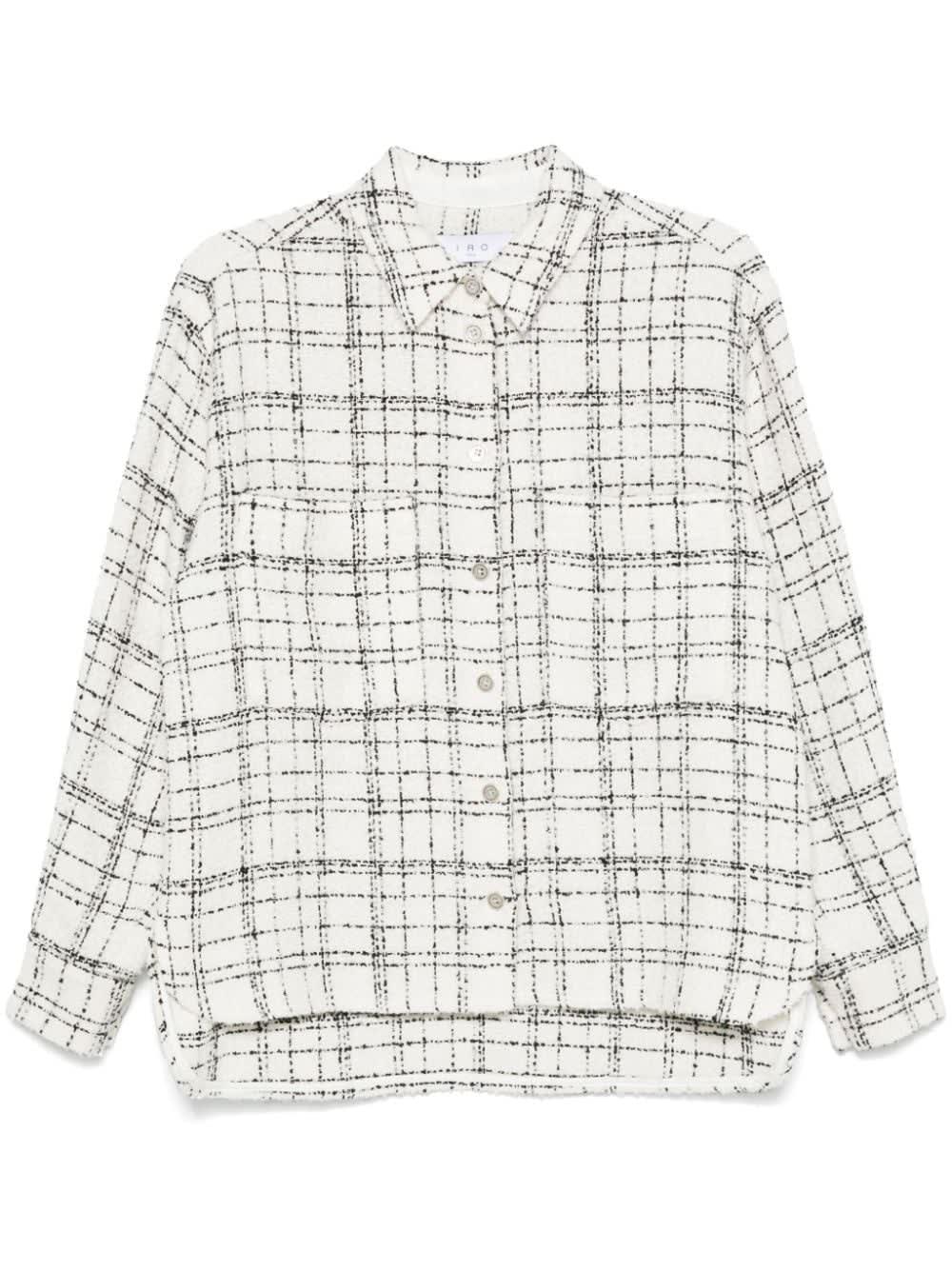 iro zunny tweed shirt