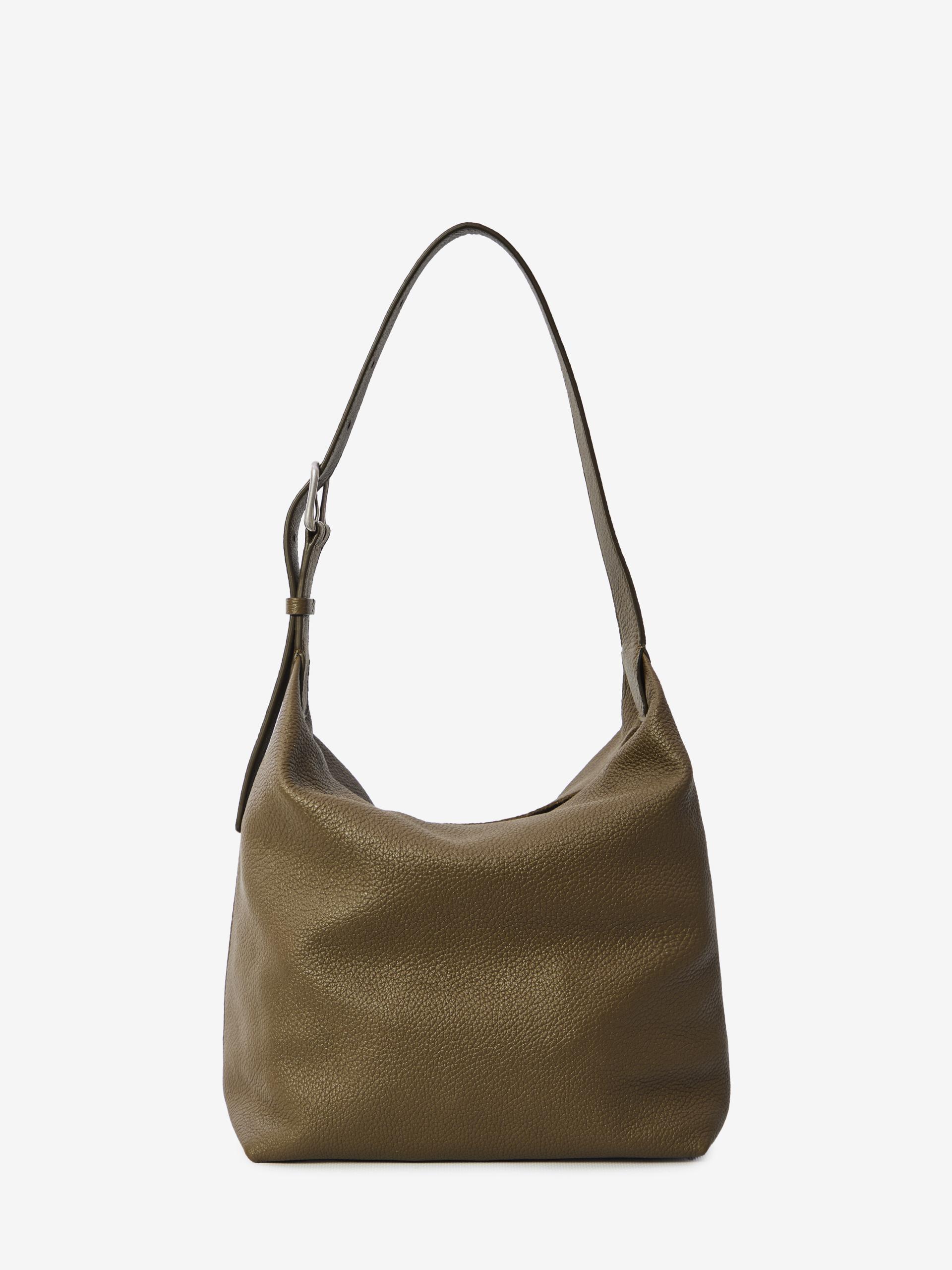 isa bag in deerskin leather