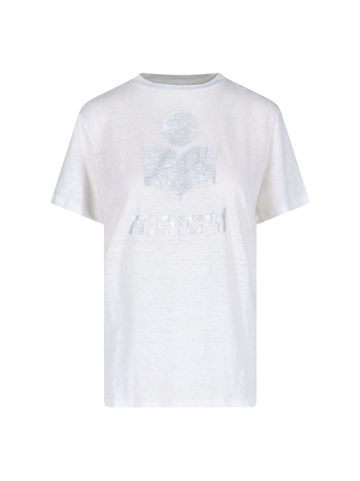 isabel marant étoile printed 'zewel' t-shirt