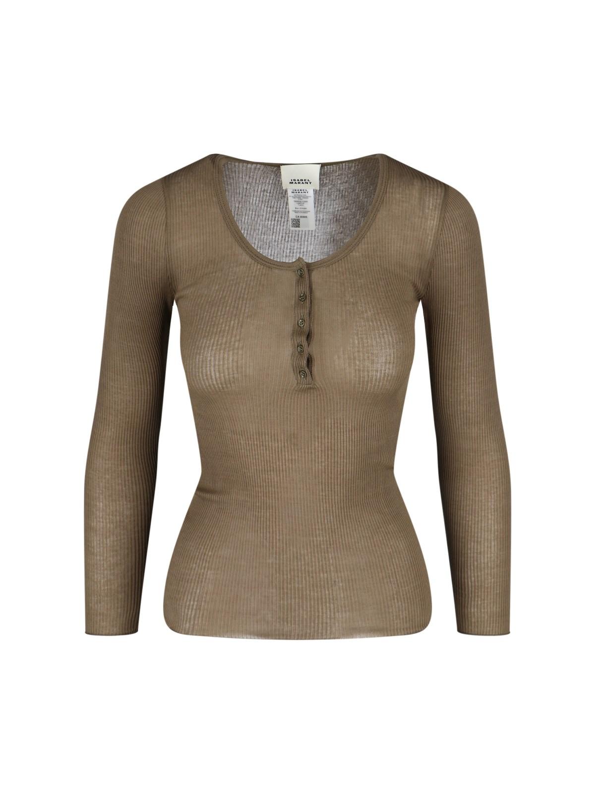 isabel marant 'lamyli' ribbed top