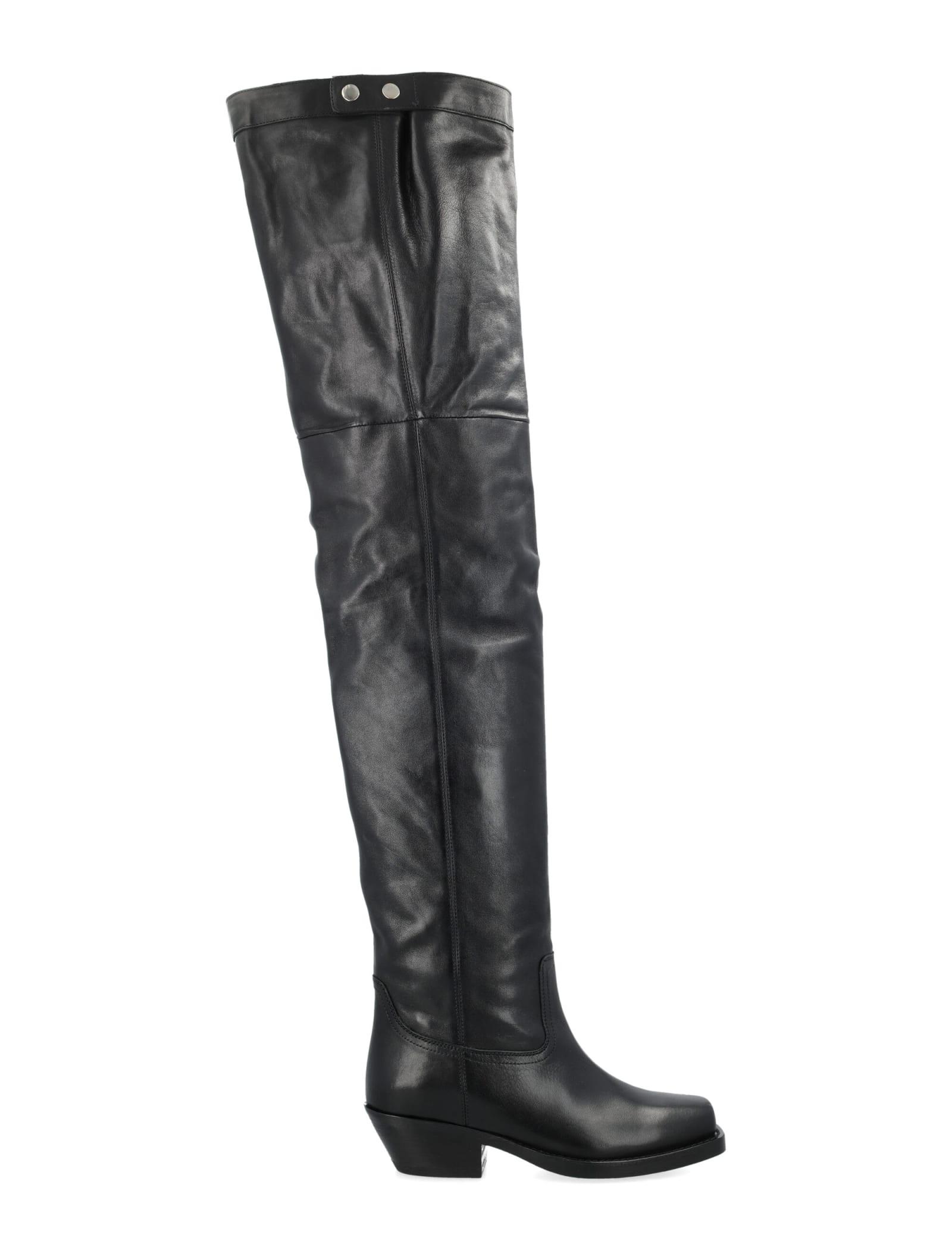 isabel marant amati over knee boots